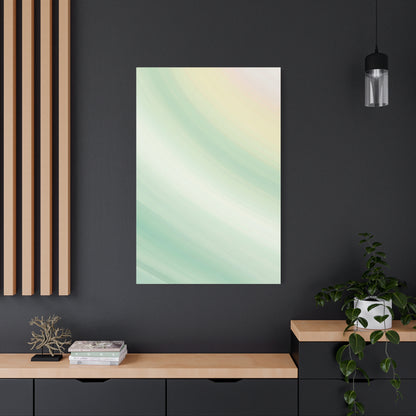 Soft Sage Gradient Flow Wall Art & Canvas Prints