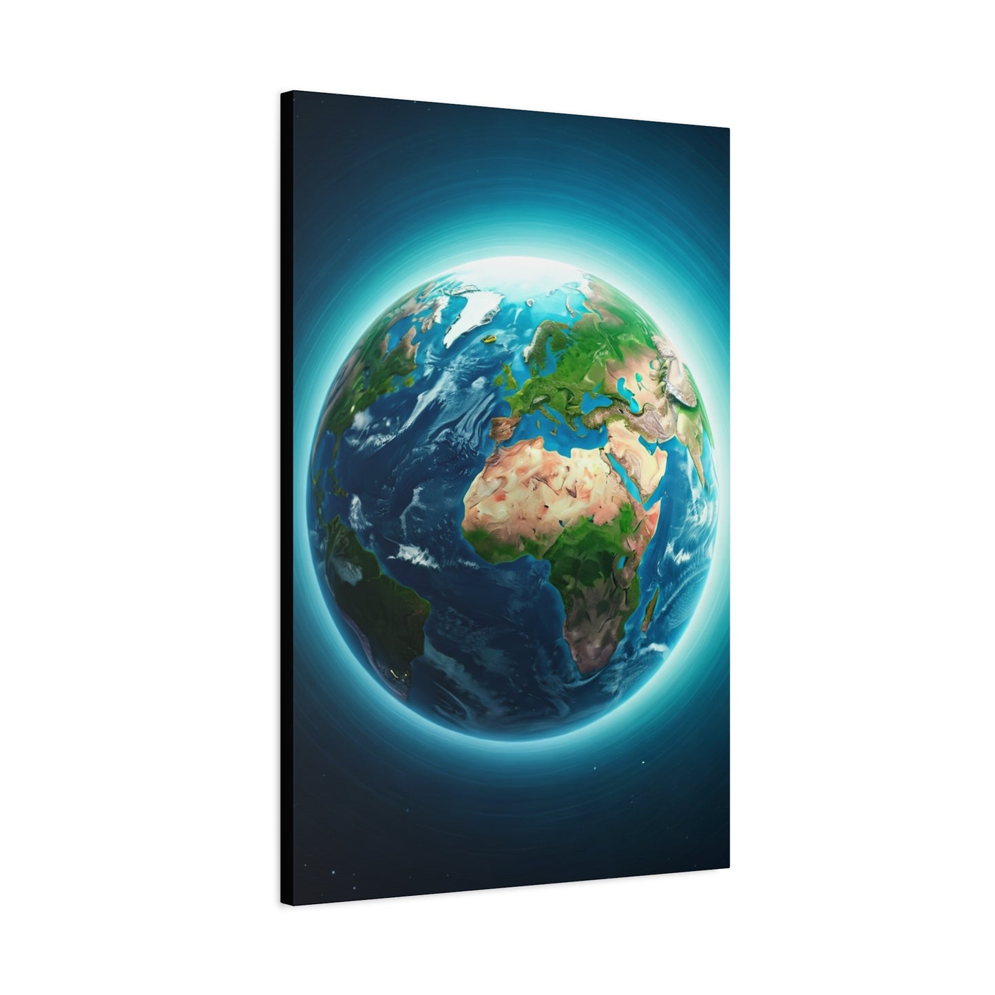 Glowing Earth from Space Wall Art & Canvas Prints