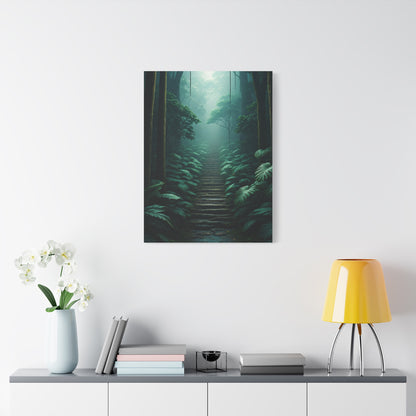 Pathway Through the Mist Wall Art & Canvas Prints