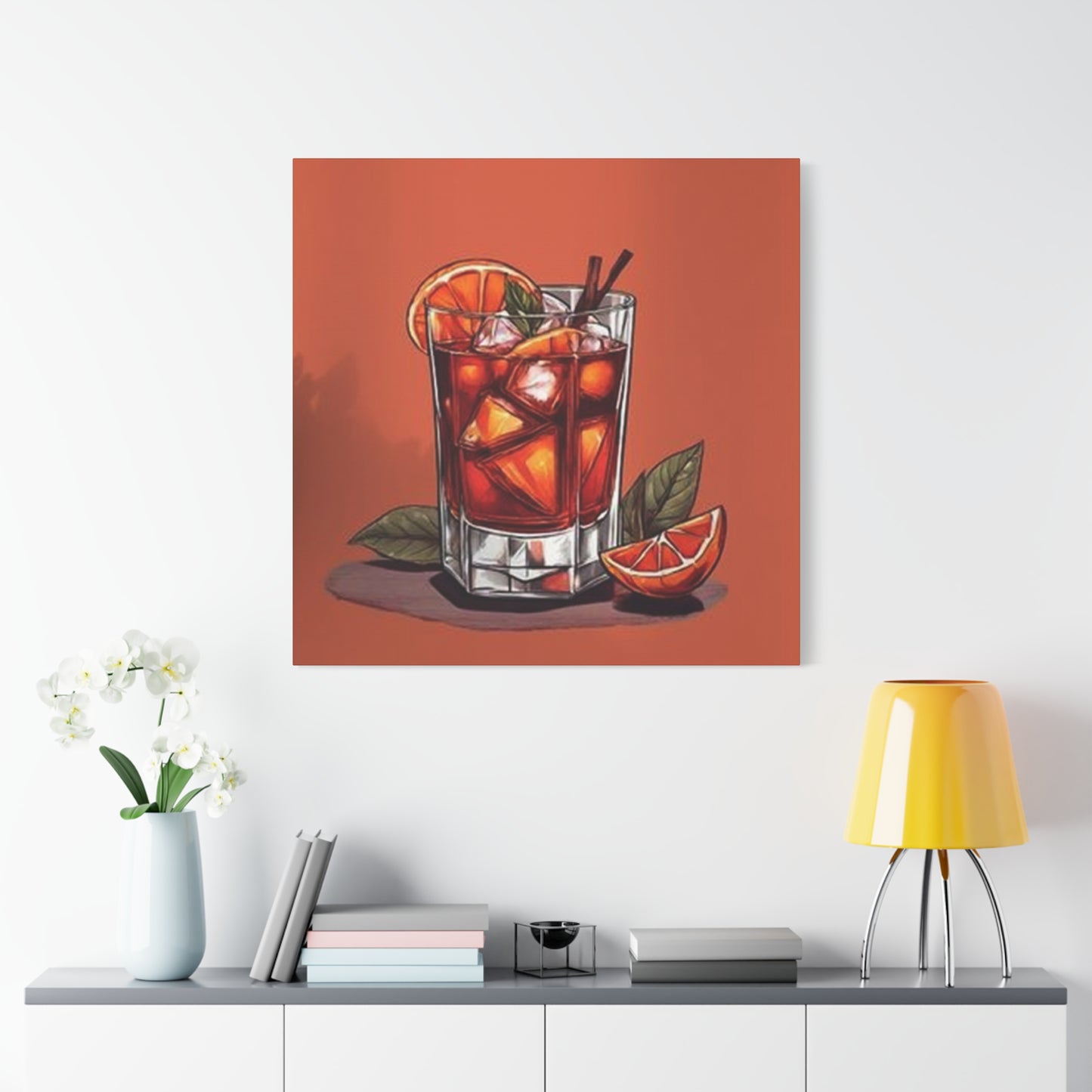Alcoholic Drink And Lime Wall Art & Canvas Prints