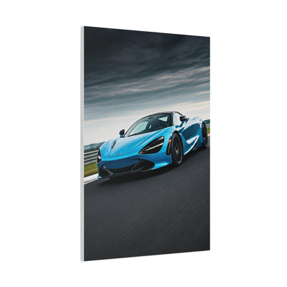 McLaren 720S High-Speed Circuit Attack Wall Art & Canvas Prints