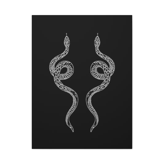 Two Snakes Poster Wall Art & Canvas Prints