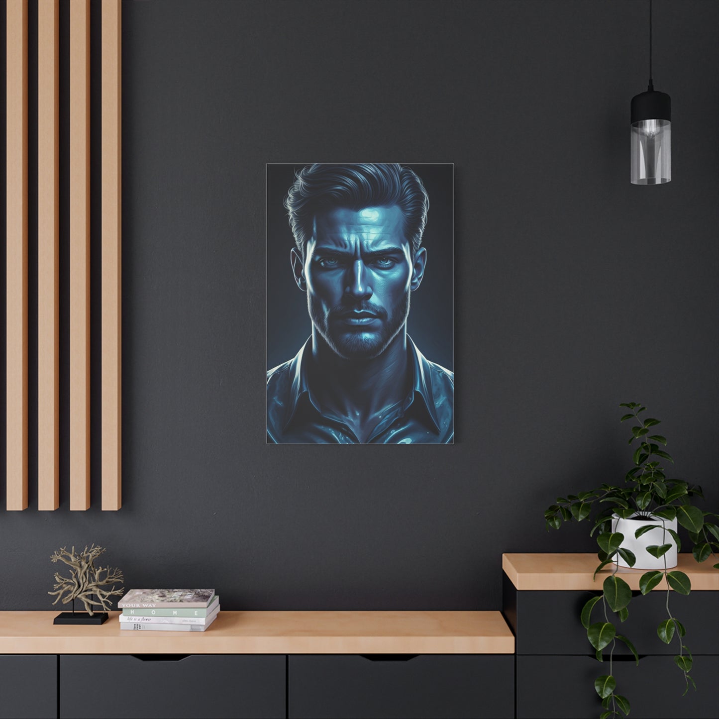 Midnight Resolve Portrait Wall Art & Canvas Prints