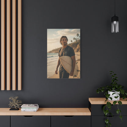 Coastal Surf Lifestyle Portrait Wall Art & Canvas Print