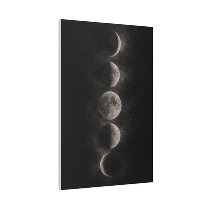 Moon Phase Minimal Celestial Wall Art & Canvas Print