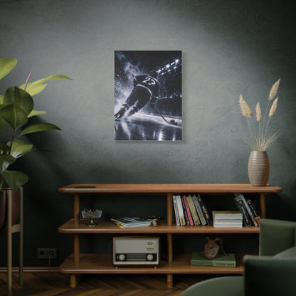 Hockey Speed Burst Sports Wall Art & Canvas Print
