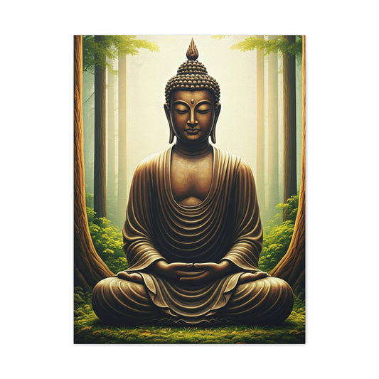 Forest Sanctuary Buddha Wall Art & Canvas Prints
