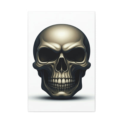 Classic Metallic Skull Wall Art & Canvas Prints