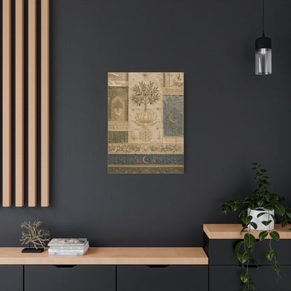 Sacred Textile Harmony Wall Art & Canvas Print