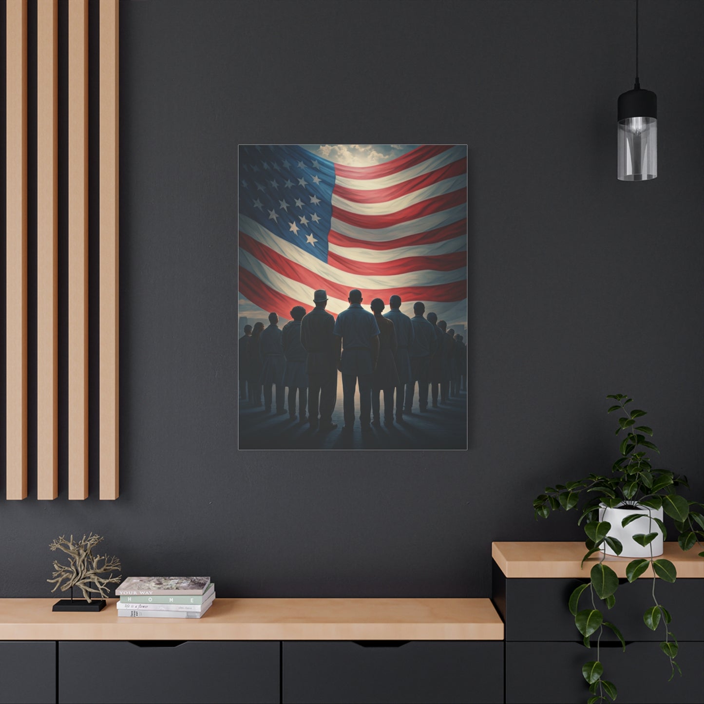 United Under the Stars and Stripes Wall Art & Canvas Prints