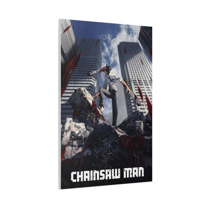 Chainsaw Man Poster Wall Art & Canvas Print