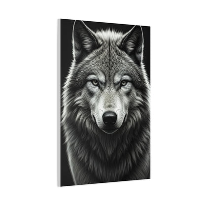 Arctic Wolf Intense Portrait Wall Art & Canvas Prints