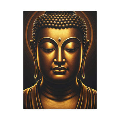 Soft Glow Enlightenment Buddha Wall Art & Canvas Prints
