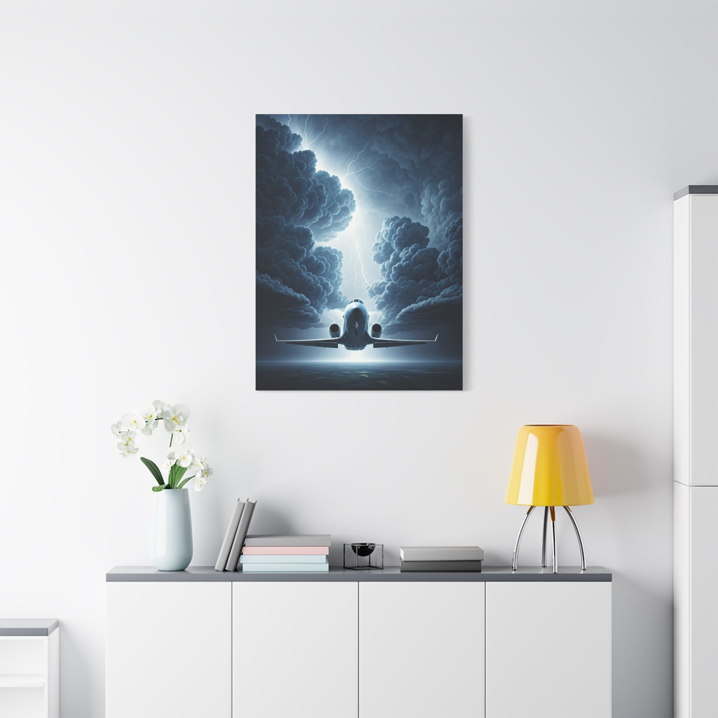 Storm Flight Through Clouds Wall Art & Canvas Prints