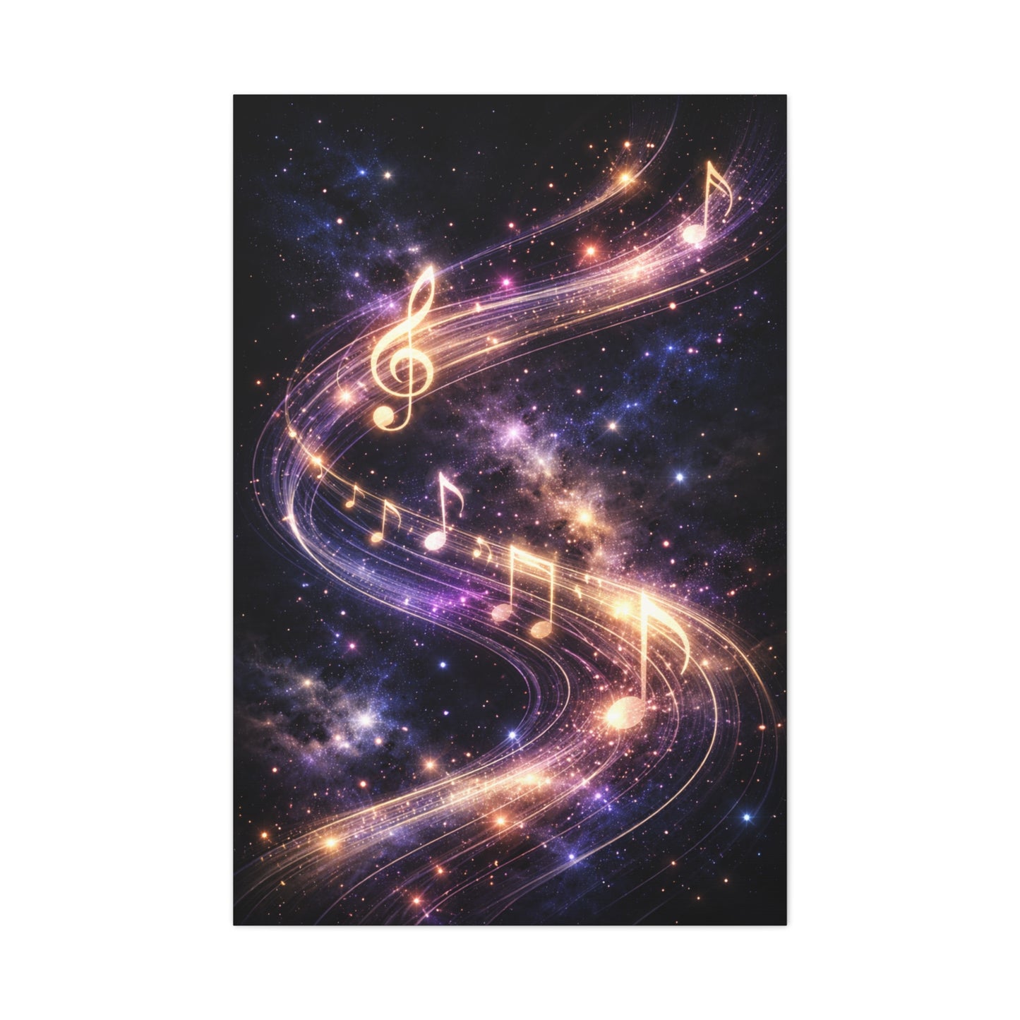 Celestial Symphony Flow Wall Art & Canvas Print