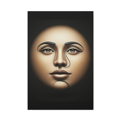 Ethereal Muse Portrait Wall Art & Canvas Print