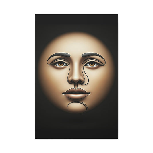 Ethereal Muse Portrait Wall Art & Canvas Print