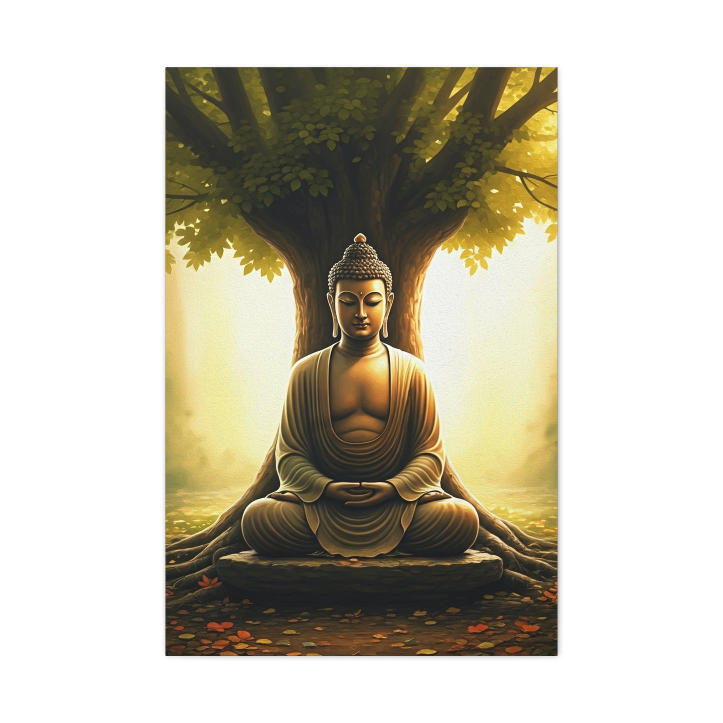 Bodhi Tree Enlightenment Buddha Wall Art & Canvas Prints