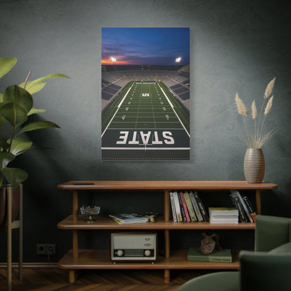 Stadium Under Lights Panorama Sports Wall Art & Canvas Print