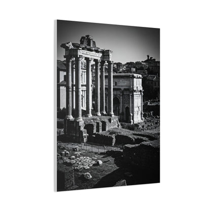 Roman Forum Ruins Architectural Heritage Wall Art & Canvas Prints