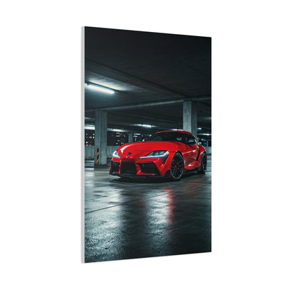 Toyota Supra Mk5 Underground Urban Scene Wall Art & Canvas Prints