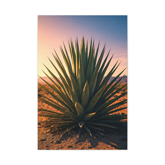 Desert Agave Sunburst Wall Art & Canvas Prints