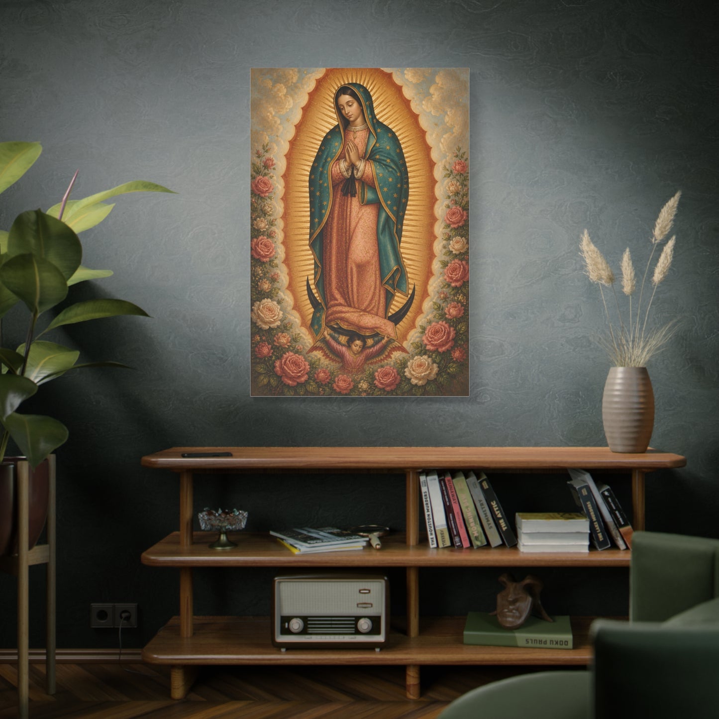Our Lady of Guadalupe Sacred Icon Wall Art & Canvas Print