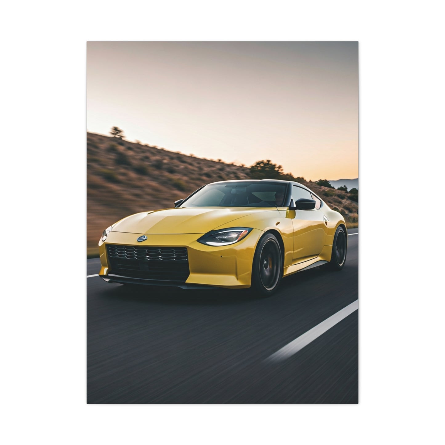 Nissan Z Scenic Countryside Drive Wall Art & Canvas Prints