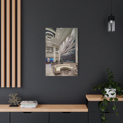 Panoramic Scenic Lobby Mural Landscape Wall Art & Canvas Print