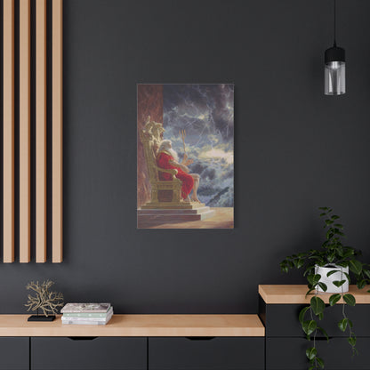 Zeus King of Olympus Classical Mythology Wall Art & Canvas Print