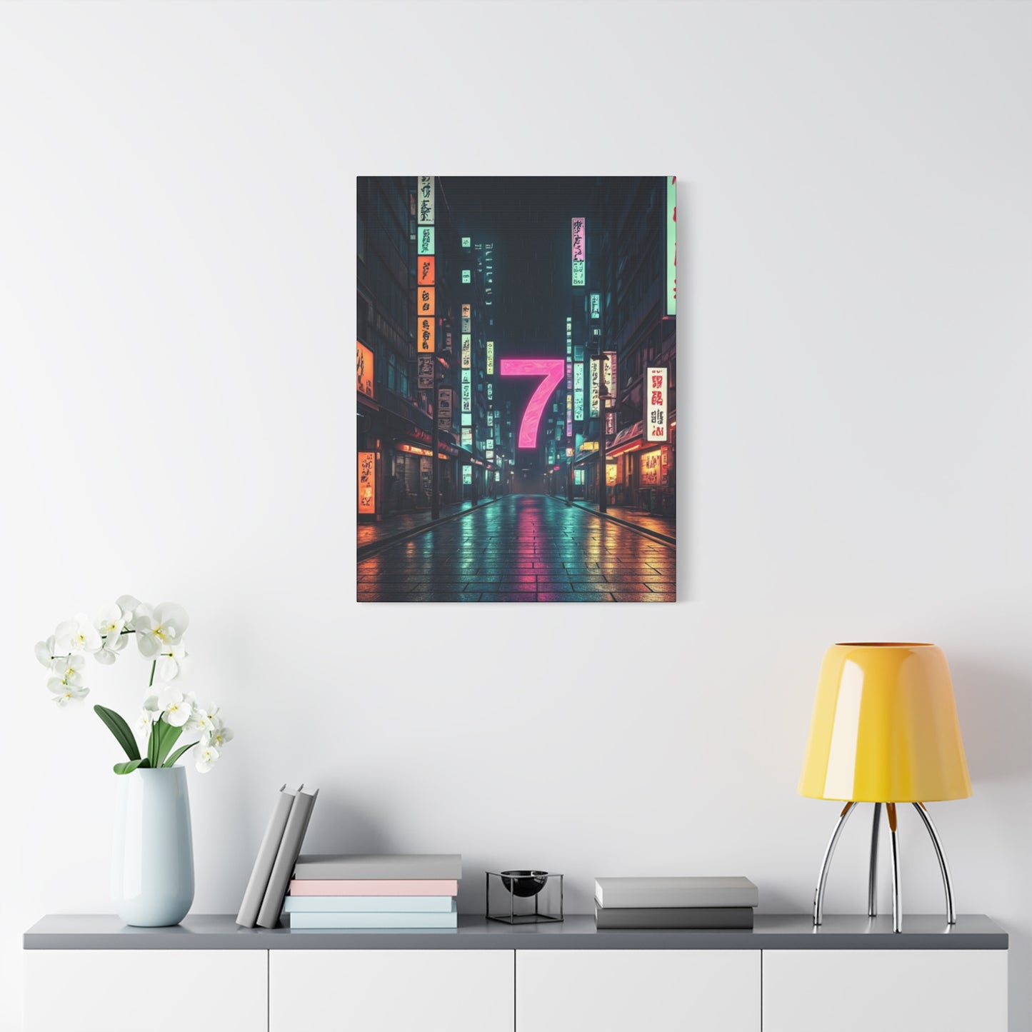 Neon City Seven Wall Art & Canvas Prints