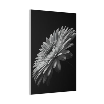 Angled Bloom with Bud Detail Wall Art & Canvas Prints