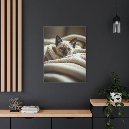 Cozy Kitten Comfort Wall Art & Canvas Prints