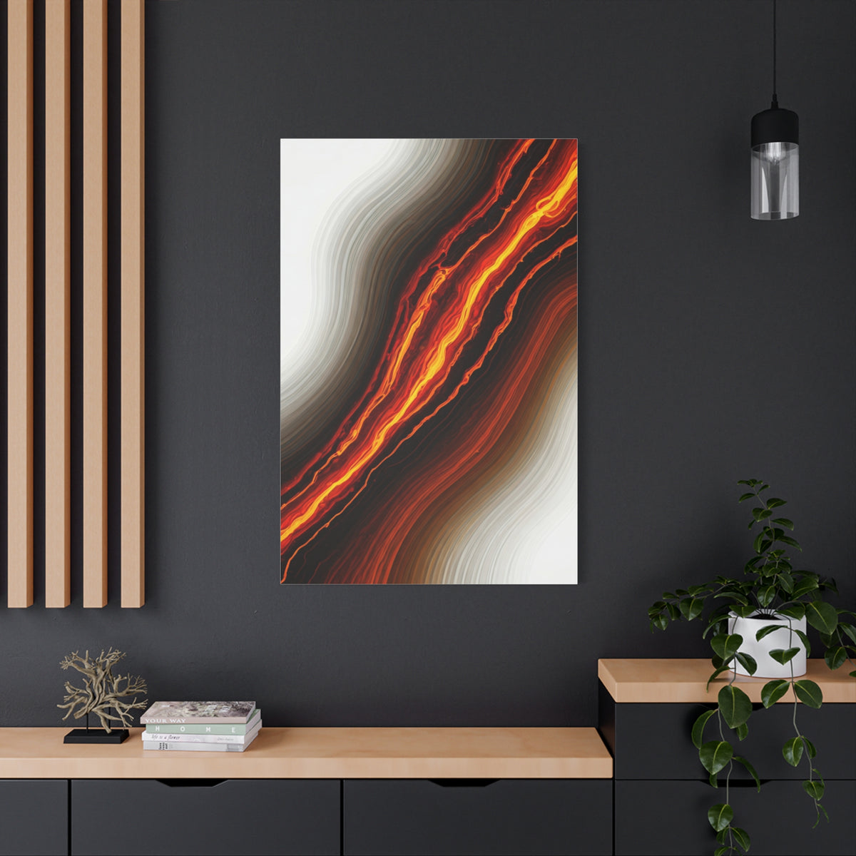 Molten Flow Abstract Wall Art & Canvas Prints