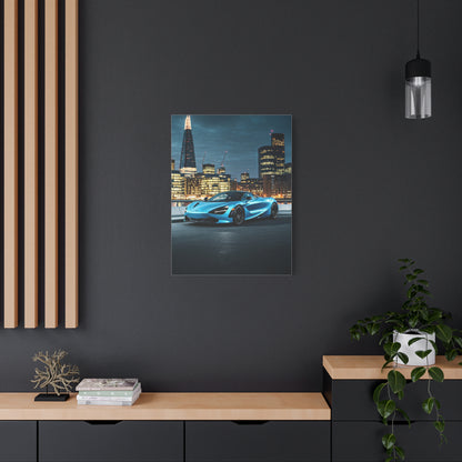 McLaren 720S London Skyline Dusk Wall Art & Canvas Prints
