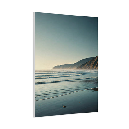 Misty Coastal Morning Shore Wall Art & Canvas Prints