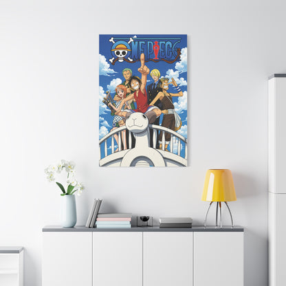 One Piece East Blue Going Merry Poster Wall Art & Canvas Print