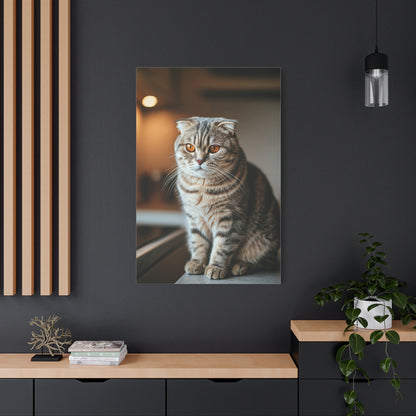 Golden Gaze Cat Wall Art & Canvas Prints