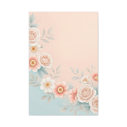 Soft Floral Harmony Wall Art & Canvas Prints