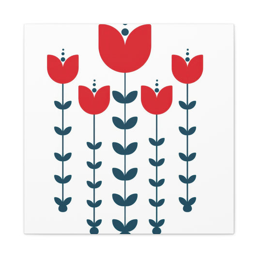 Abstract Flowers 2 Wall Art & Canvas Prints