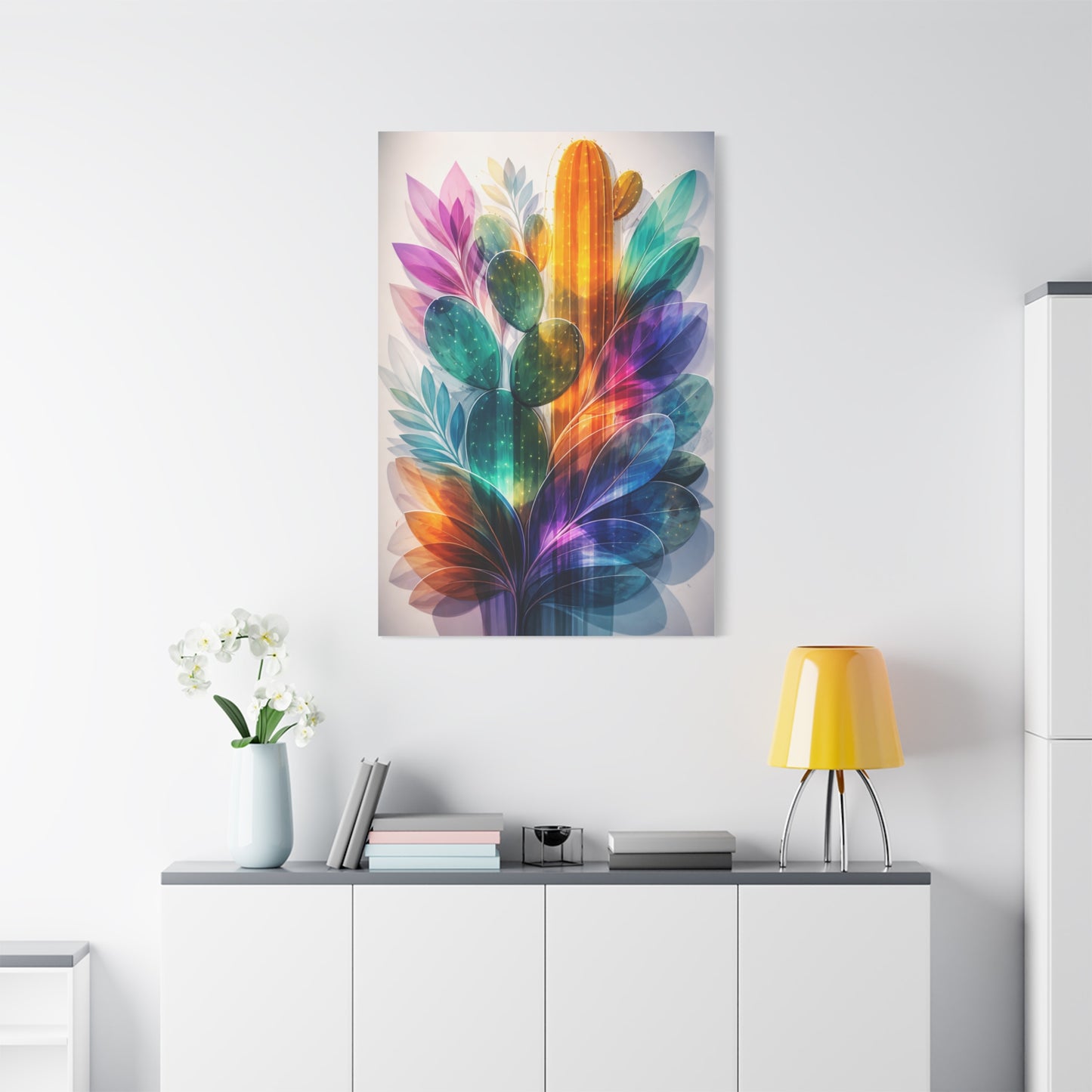 Premium Acrylic Botanical Abstraction Wall Art & Canvas Print