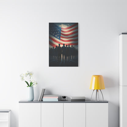 United Under the Stars and Stripes Wall Art & Canvas Prints