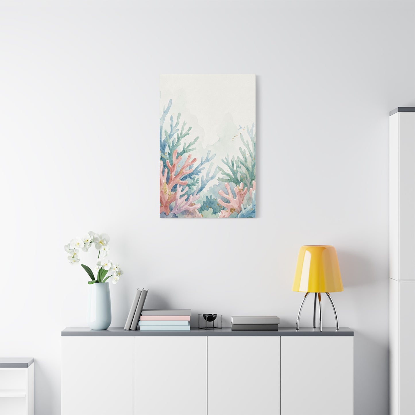 Pastel Coral Reef Study Wall Art & Canvas Prints