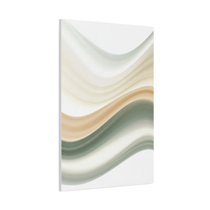 Abstract Neutral Flow Art Wall Art & Canvas Prints