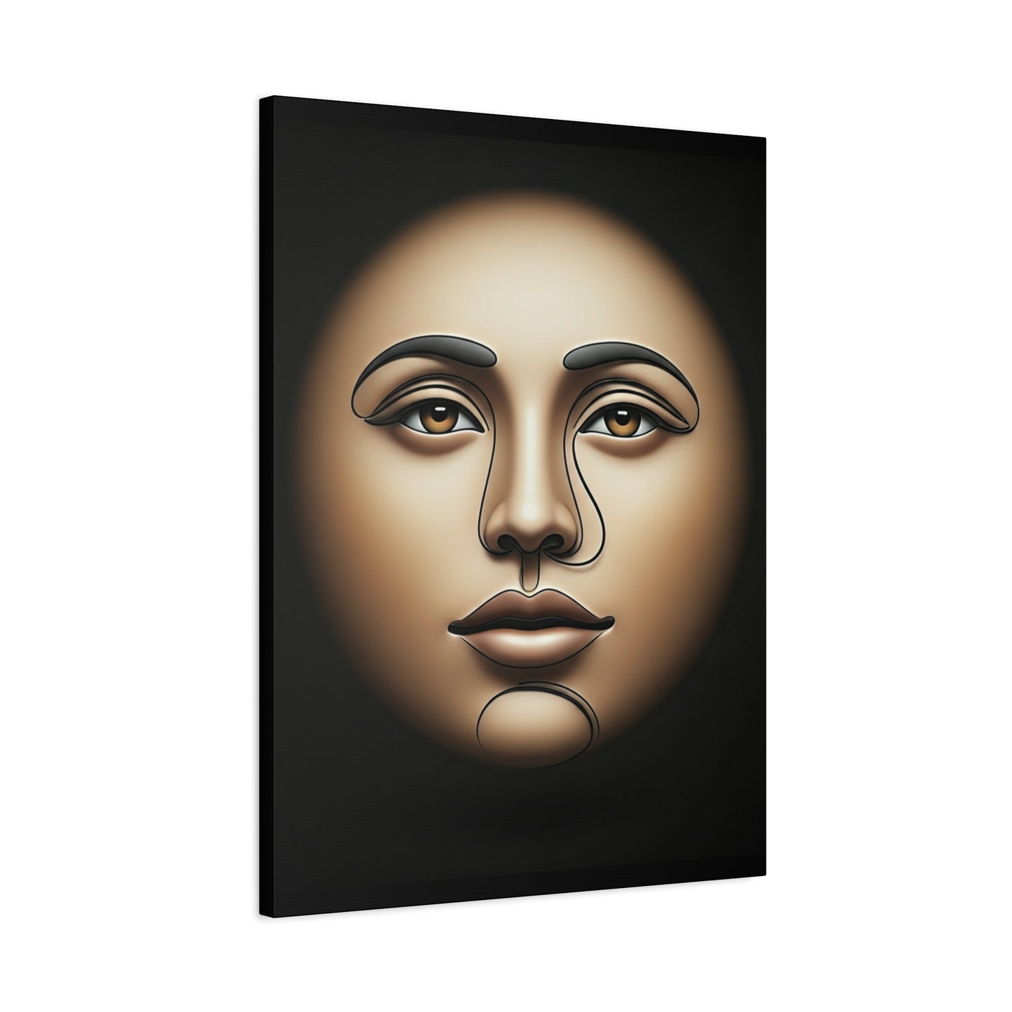 Ethereal Muse Portrait Wall Art & Canvas Print