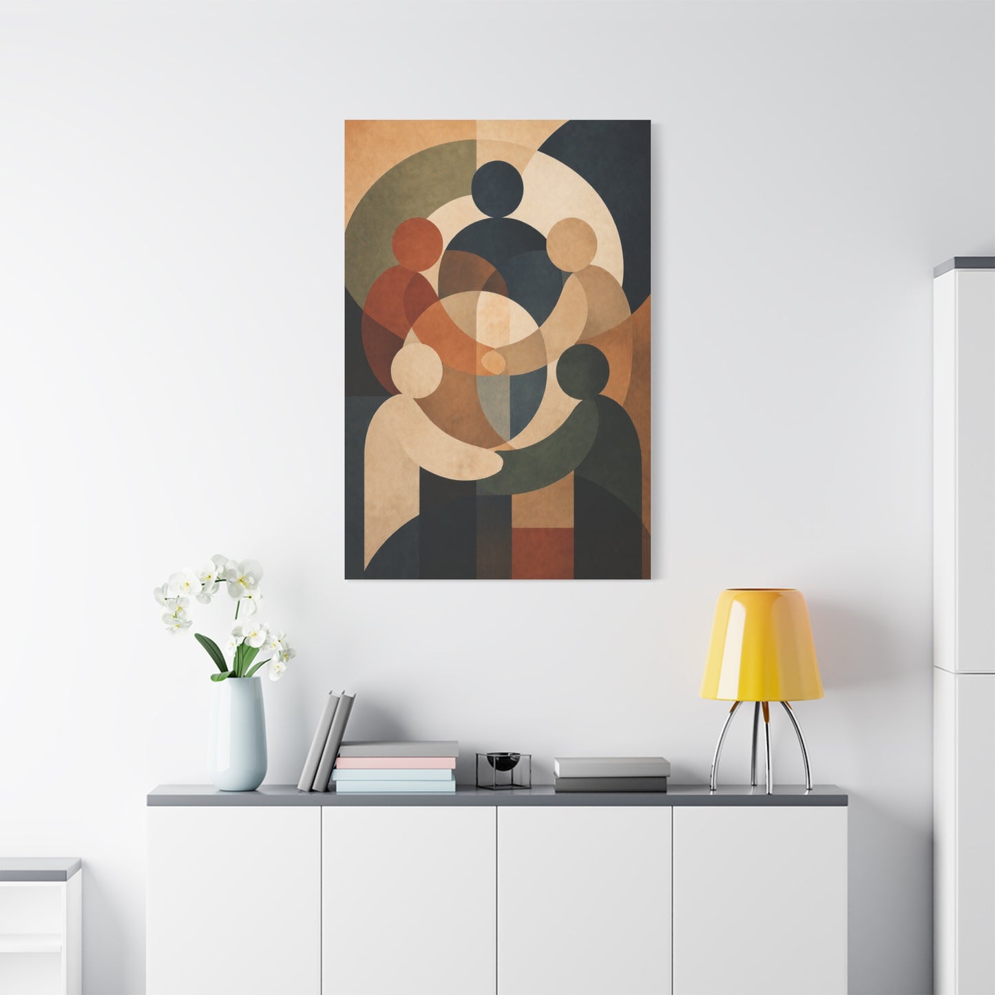 Corporate Unity Circle Composition Wall Art & Canvas Print