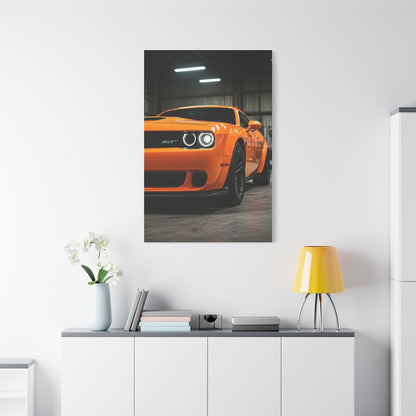 Dodge Challenger SRT Demon Underground Torque Scene Wall Art & Canvas Prints