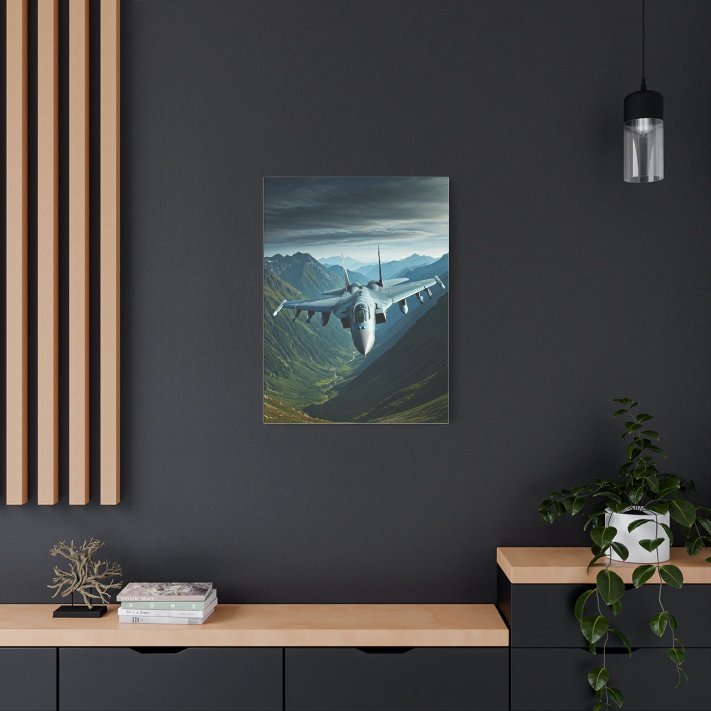 Mountain Valley Jet Patrol Wall Art & Canvas Prints