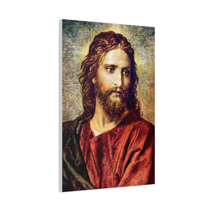 Classical Portrait of Christ Sacred Gaze Wall Art & Canvas Print
