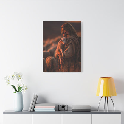 The Good Shepherd Intimate Portrait Wall Art & Canvas Print